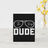 Ring Bearer Wedding Party Ring Security Typ Marri Karte (Gelbe Blume)