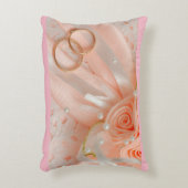***RING BEARER'S PILLOW*** FÜR NEWLYWEDEN DEKOKISSEN (Vorderseite(Vertikal))
