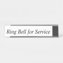 Ring Bell für den Service-Schreibtisch 
