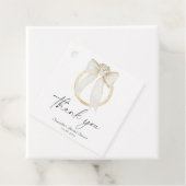 Ring Bow Sie bindet das Knoten Brautparty dank Geschenkanhänger (Beispiel)