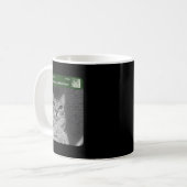Ring Cat With Motion Meme  Kaffeetasse (Vorderseite Links)