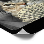 Ring Cat With Motion Meme Poster (Ecke)