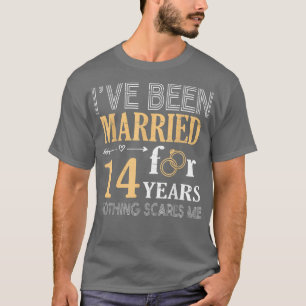 Ring Couple IV war seit 14 Jahren Verheiratet nich T-Shirt