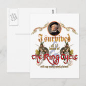 Ring Cycle Survivor Postkarte (Vorne/Hinten)
