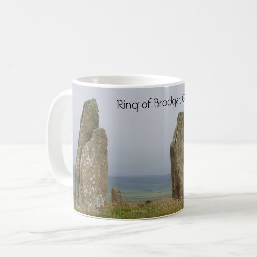Ring der Brodgar-Tasse Kaffeetasse (Vorderseite Links)