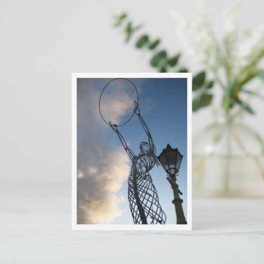 Ring des Friedens Postkarte (Stehend Vorderseite)