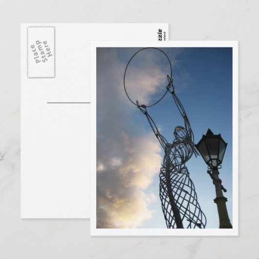 Ring des Friedens Postkarte (Vorne/Hinten)