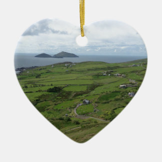 Ring des Iren-Meerblicks Kerrys Irland Keramik Ornament