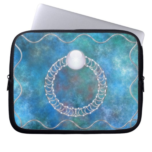Ring des Wasserschlauches Laptopschutzhülle (Vorderseite)