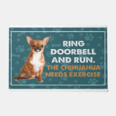 Ring Doorbell und die Führung der Chihuahua brauch Fußmatte (Vorderseite)