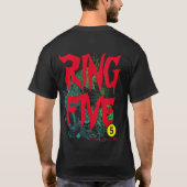 RING FIVE T-Shirt (Rückseite)