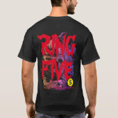 RING FIVE T-Shirt (Rückseite)