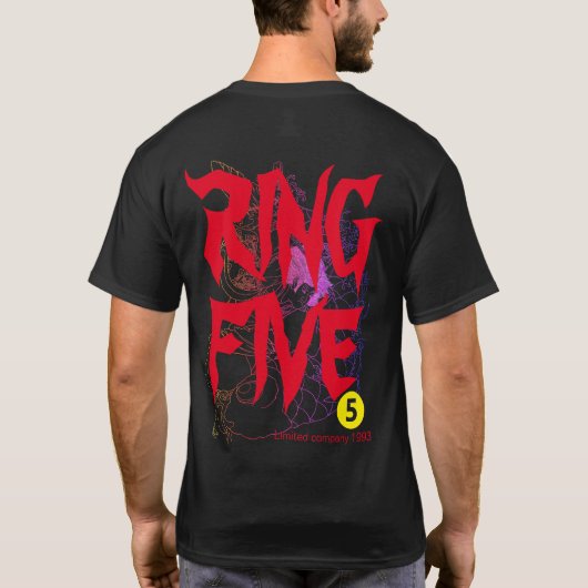RING FIVE T-Shirt (Rückseite)