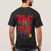 RING FIVE T-Shirt (Rückseite)