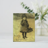 Ring Happy Bells Accross the Snow Viktorianisch Postkarte (Stehend Vorderseite)