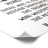 Ring Hour Weihnachts-Brautparty-Spielzeichen Poster (Ecke)