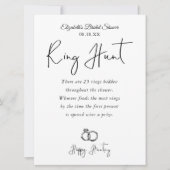 Ring Hunt | Brautparty Game (Vorderseite)