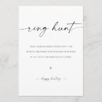 Ring Hunt Brautparty Game