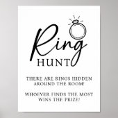 Ring Hunt Brautparty Junggeselinnen-Abschied Game Poster (Vorne)
