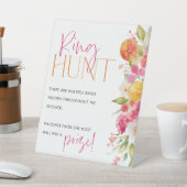 Ring Hunt Schild Junggesellinnenabschied Spiel Cit (In SItu)