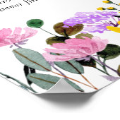 Ring Hunt Wildblume Launch Brautparty Spiel Poster (Ecke)