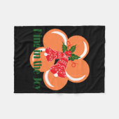 Ring In The Joy  Fleecedecke (Vorderseite (Horizontal))