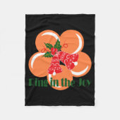 Ring In The Joy Fleecedecke (Vorderseite)