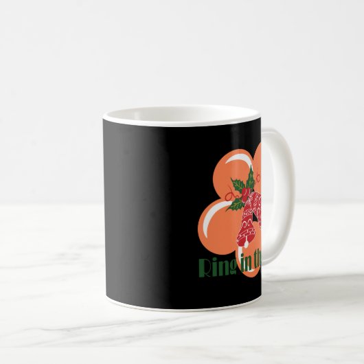 Ring In The Joy Kaffeetasse (VorderseiteRechts)