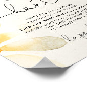 Ring-Jagd-Disy-Brautparty-Zeichen Poster (Ecke)