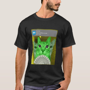 Ring Katze mit Motion Meme - Verfluchte Katze, Lus T-Shirt