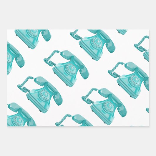 Ring mich geschenkpapier set (Vorderseite 3)