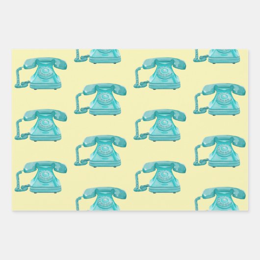 Ring mich geschenkpapier set (Vorderseite 2)