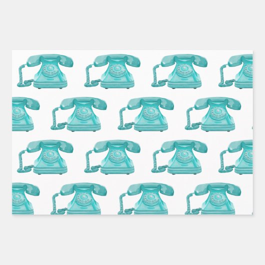 Ring mich geschenkpapier set (Vorderseite)