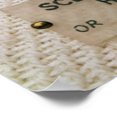 Ring mit dem Siegel von General Horemheb Poster (Ecke)