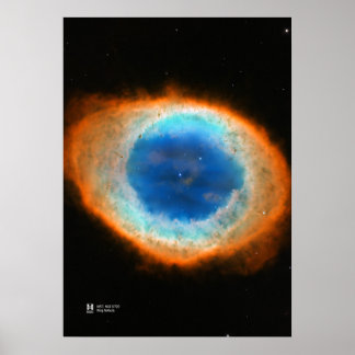 Ring Nebel. M57, NGC 6720 - Poster