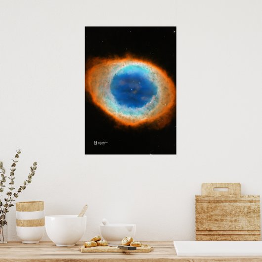 Ring Nebel. M57, NGC 6720 - Poster (Küche)