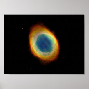 Ring-Nebelfleck (Hubble Teleskop) Poster