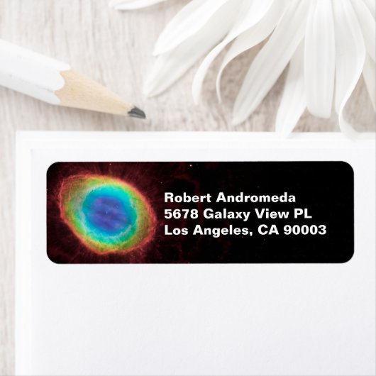 Ring Nebula oder NGC 6720 True Shape, ZGOA, Adress (Insitu)