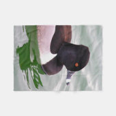 Ring Necked Duck Fleecedecke (Vorderseite (Horizontal))