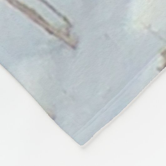 Ring-necked Fasan B22 im Schnee Fleecedecke (Ecke)