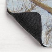 Ring-necked Fasan B22 im Schnee Mousepad (Ecke)