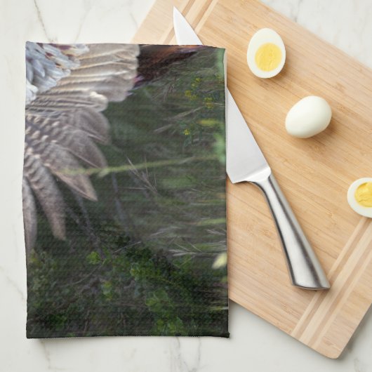 Ring-Necked Fasan Küchentuch (Viertel Falte)