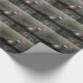 Ring-Necked Fasan-Vogel Geschenkpapier (Ecke)