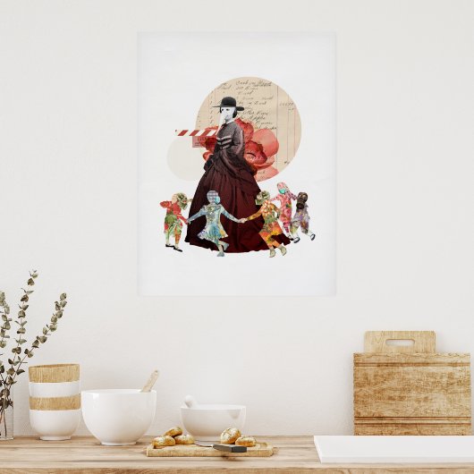 Ring-o-Ring-o-Rosy (Der Mythos) Poster (Küche)