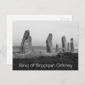 Ring of Brodgar Postcard Postkarte (Vorne/Hinten)
