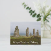 Ring of Brodgar Postcard Postkarte (Stehend Vorderseite)