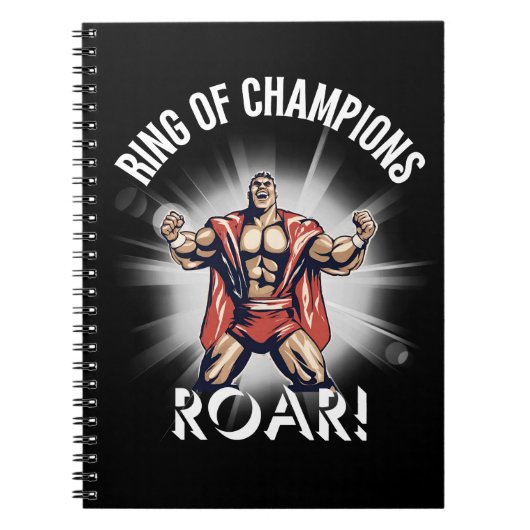 Ring of Champions, Roar! Notizblock (Vorderseite)