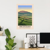 Ring Of Gullion AONB Reiseplakat Poster (Heimbüro)