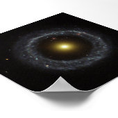 Ring of Hot Blue Stars Pinwheels Around Yellow Nuc Poster (Ecke)