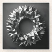 ring of irregular pyramides glasuntersetzer (Vorderseite)